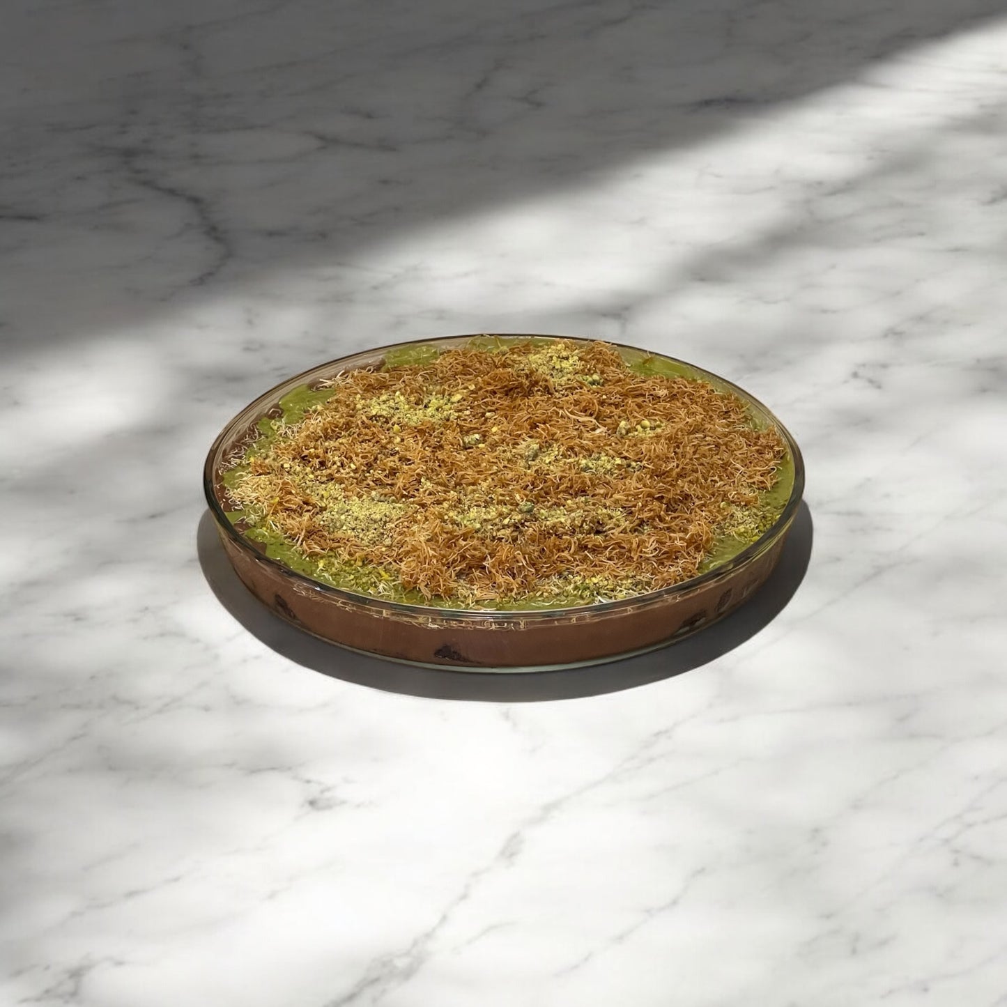 Pistachio Kunafa Matilda Cake Tray