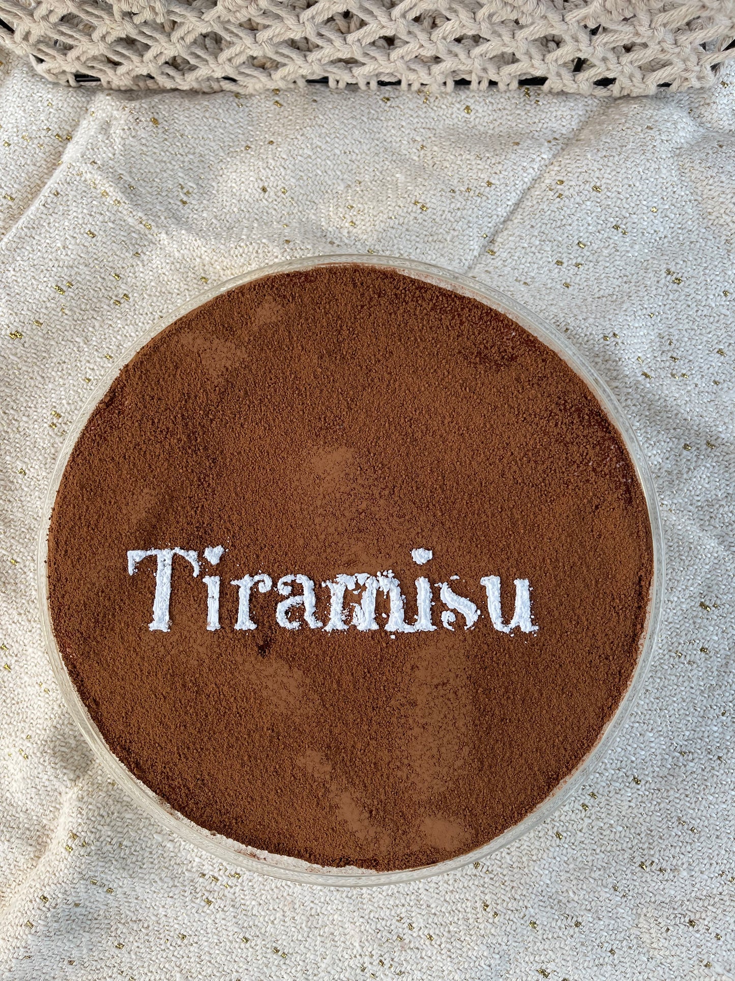 Tiramisu Tray