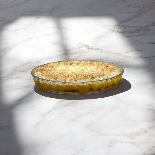 Mango Pudding Tray With Kunafa