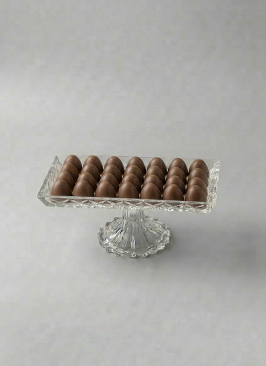 Eggs Chocolate Crystal Tray | صينية كريستال شوكولاتة البيض